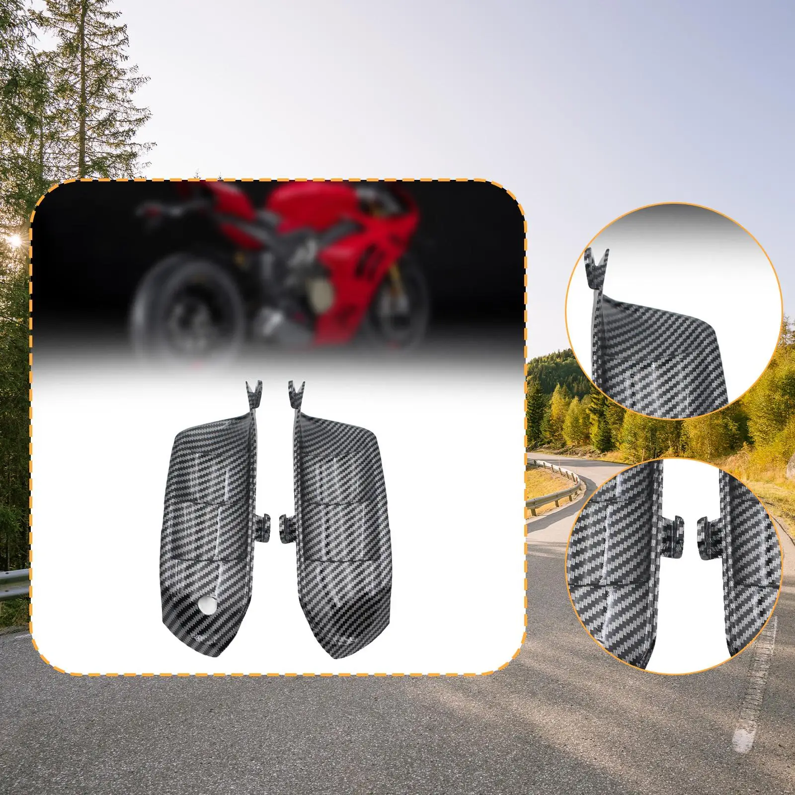 دراجة نارية الذيل الخلفي Fairings الألواح الجانبية أجزاء إصلاح المهنية سهلة التركيب استبدال لياماها MT-07 2014-2017
