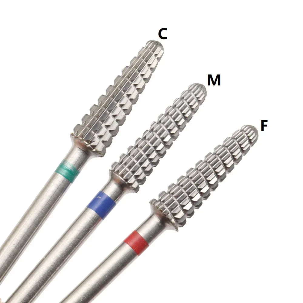 قطعة واحدة من مثقاب الأظافر الاحترافي من الكربيد - أداة إزالة الجل الفعالة، ملحق مثقاب كهربائي للتقليم وفن الأظافر، Unsce #1