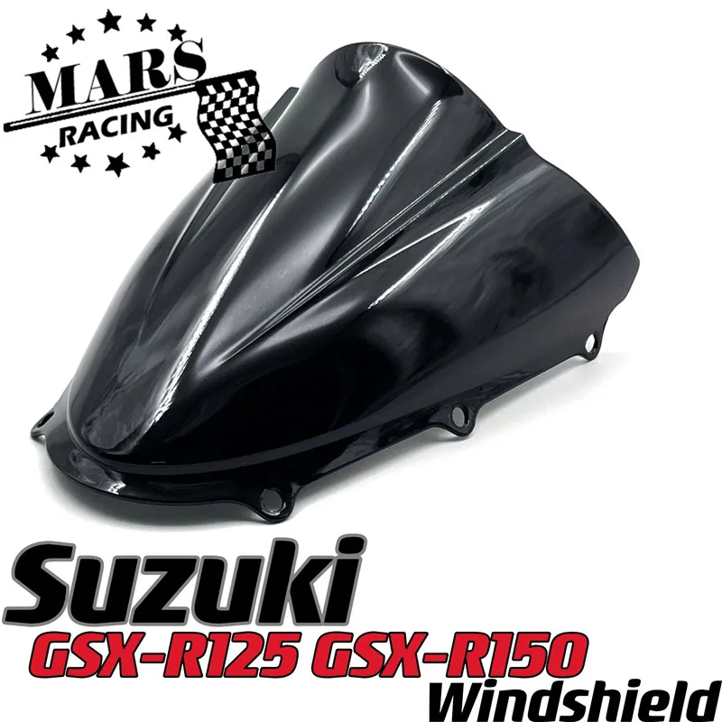 

Motorcycle Windshield WindScreen Deflector Visor Viser For Suzuki GSX-R150 GSX R150 2017-2020 2021 GSXR125 GSXR150 Double Bubble