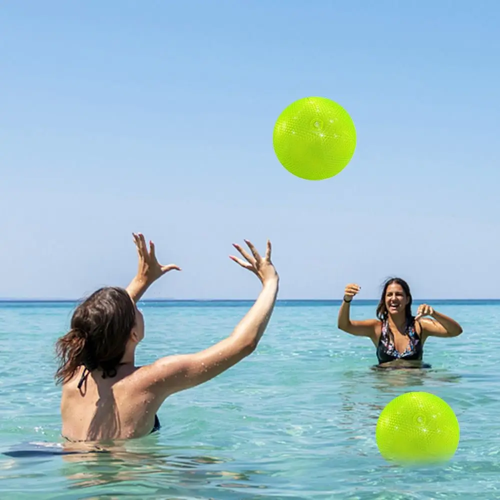 Inflatable Design Inflatable Beach Ball Transparent Material Fun Transparent Ball Striped Pattern Game Ball Beach Ball