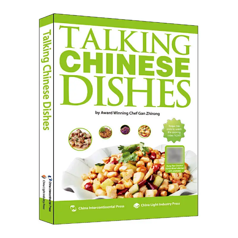Talking Chinese Dishes Chinese Cooking Tutorial Book English Version Menu Delicious Chinese Food Preparation English Book