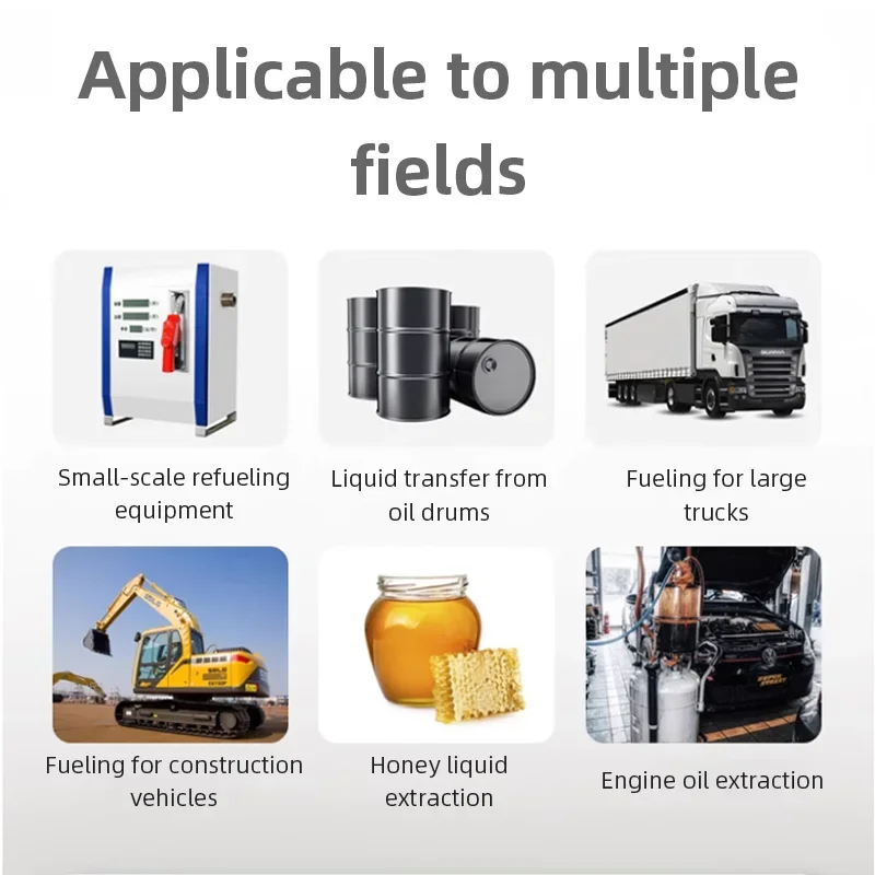 Mini Electric Gear Oil Pump Self-Priming Lubrication Pump Copper Alloy Spray Pump for Oil Transfer and Industrial Machinery