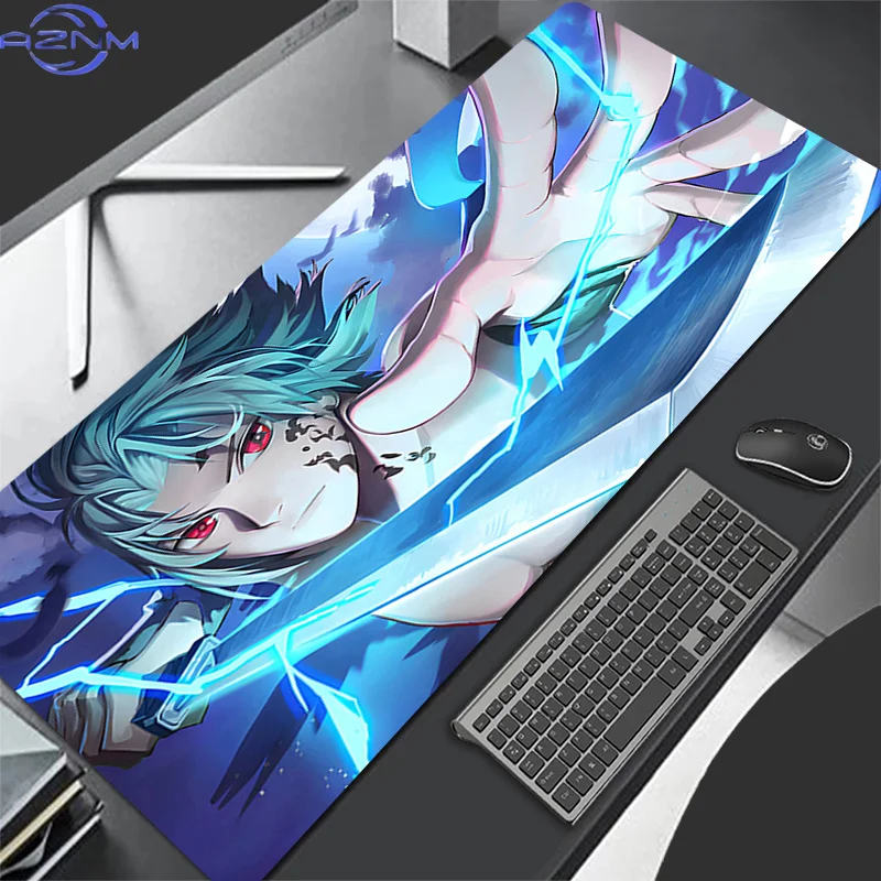 Exquisite Mouse pad Naruto Sasuke Anime Cute Girl Gabinete Gamer Computer Desk Mat Keyboard Pad PC Gaming Accessories Mousepad