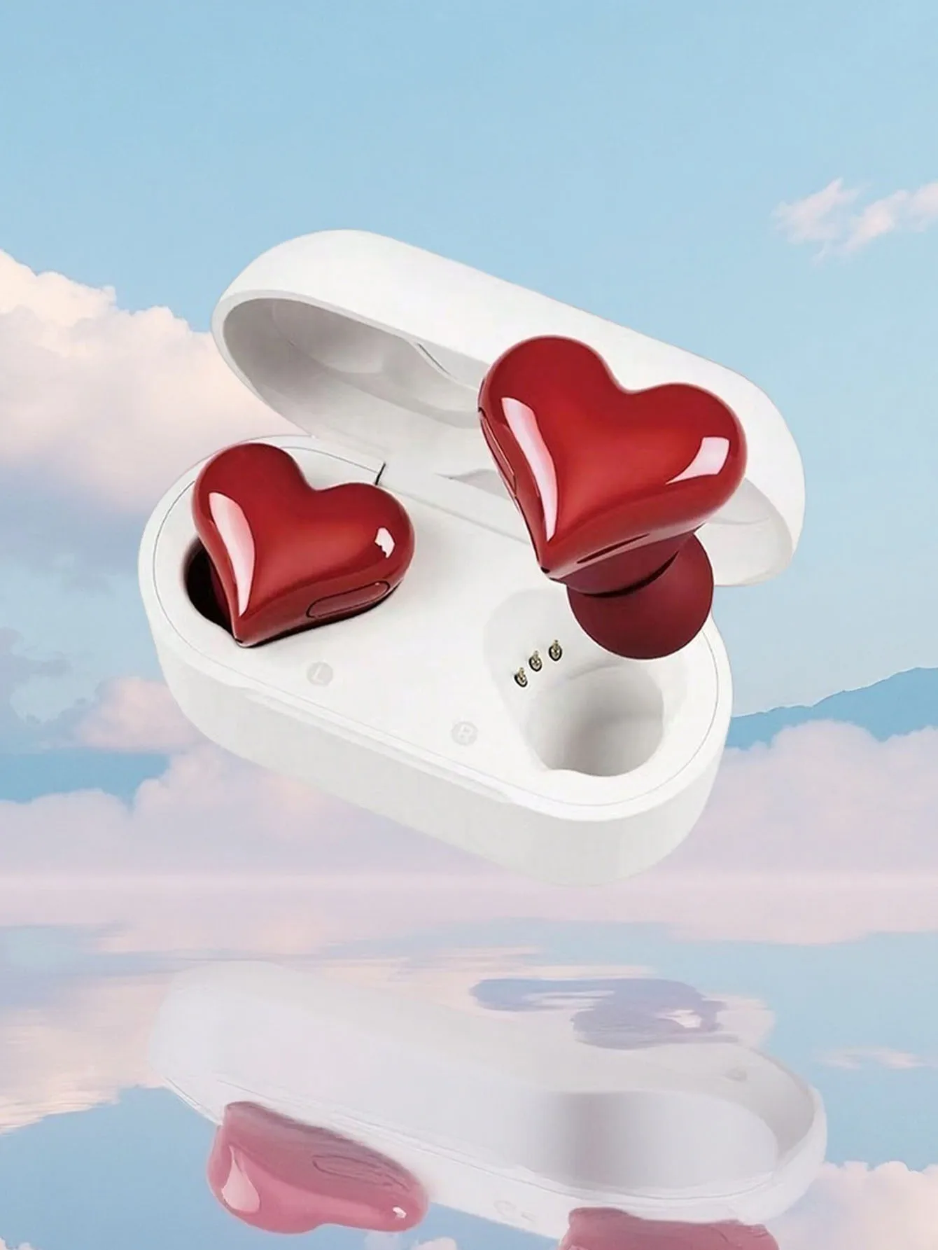 سماعات بلوتوث من Love Ear داخل الأذن، عمر بطارية طويل وعمر منخفض، سماعات بلوتوث لاسلكية للاستماع إلى الموسيقى.