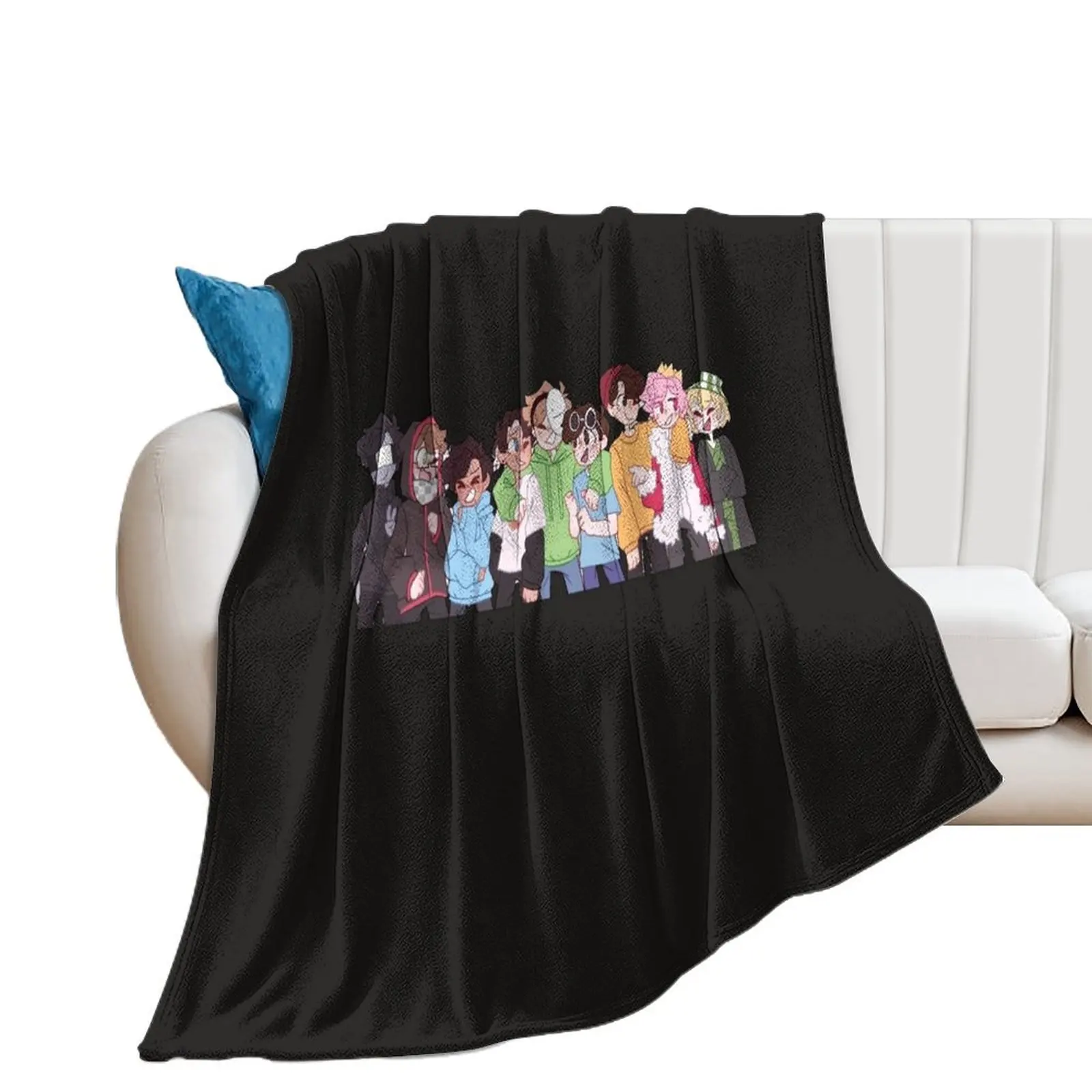 dream smp all members Throw Blanket for babies Thins anime sofa bed Blankets