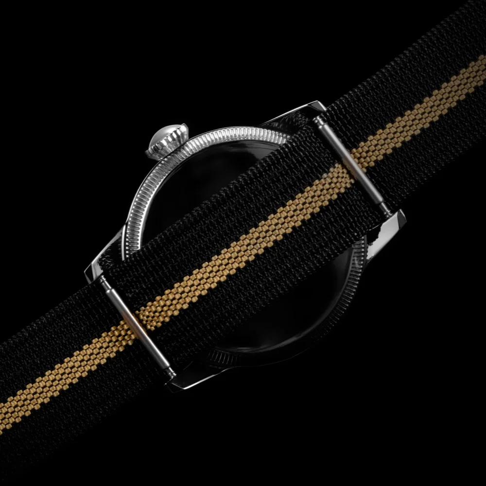 RDUNAE 2025 New Men Quartz Watch Miyota Super 2035 RA07 Retro Military Stainless Steel Mineral Glass Waterproof 50m Reloj Hombre