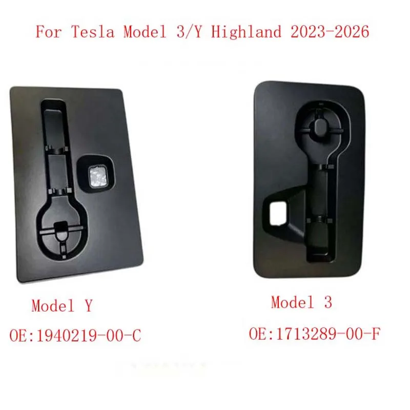 Frunk Emergency Switch Cover & Tow Hook Cover 194021900C 171328900F For Tesla Model 3/Y Highland 2023-2026