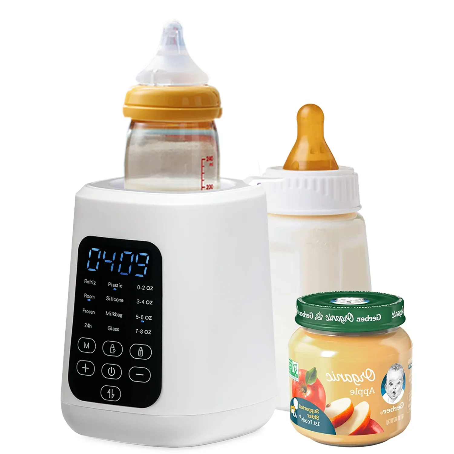 2023 Factory Direct Electric Baby Feeding Bottles Warmer & Heater With Steam Sterilizer Warmer Baby Milk Bottle Warmer