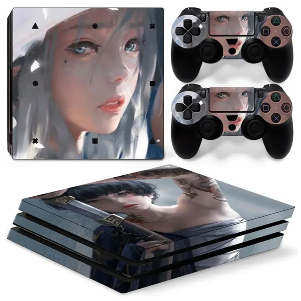 Customized for PS4 PRO skin sticker eva basketball girls skin sticker