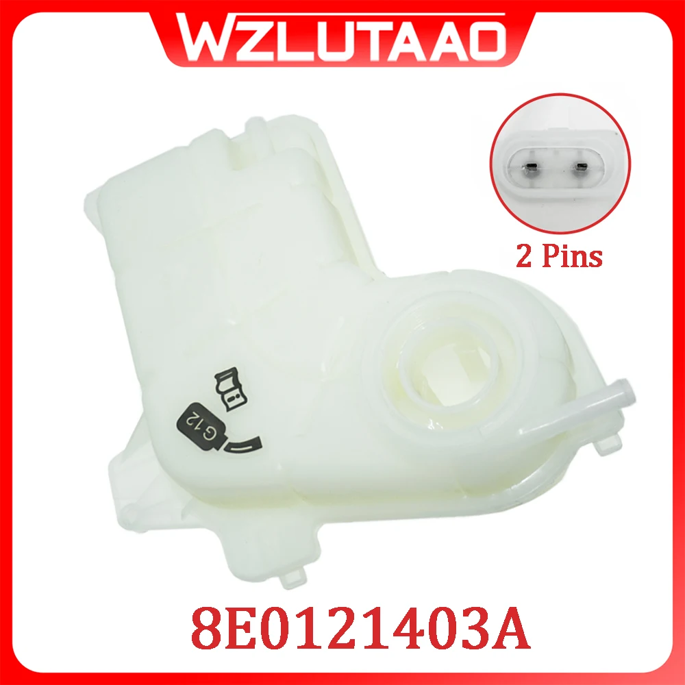 

8E0121403A Radiator Auxiliary Water Replenishment Tank For Audi A4 Avant 3.0L !!! V6 2002-2005 3B0121321 With Cap/Without