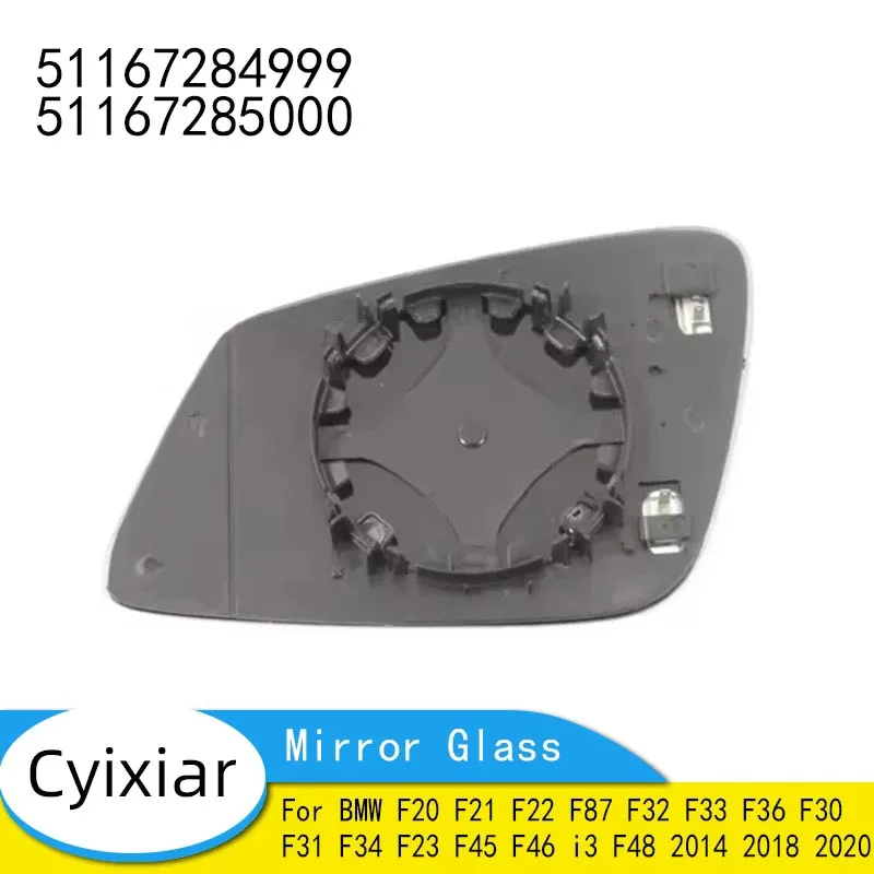 

Heated Mirror Glass For BMW F20 F21 F22 F87 F32 F33 F36 F30 F31 F34 F23 F45 F46 i3 F48 2014 2018 2020 51167284999 51167285000