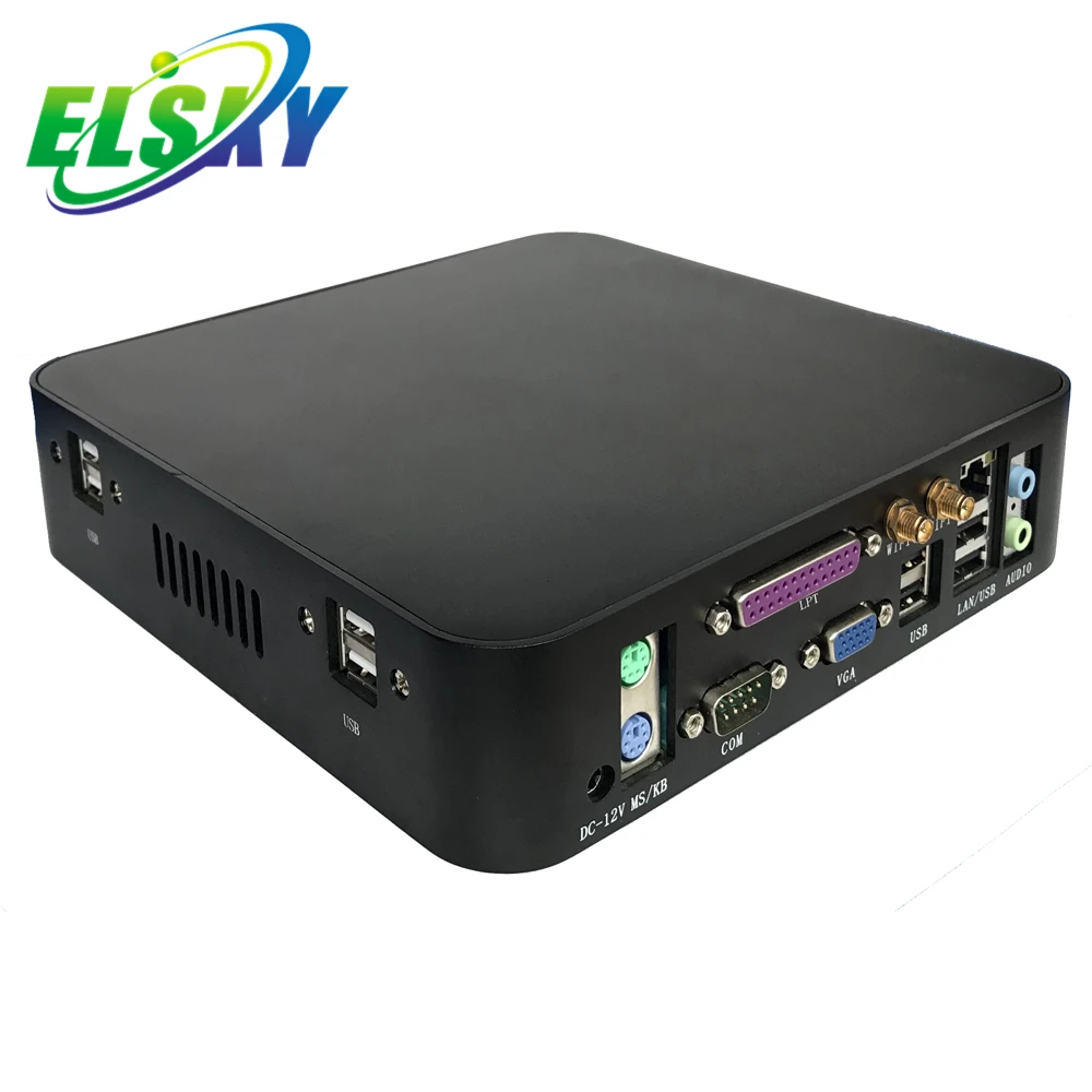Mini Pc Support Win 12v Fanless Celeron J1800/j1900 Dual Core 2.4GHz Mini PC with DDR3 2GB and SSD 32GB Single Board Computer