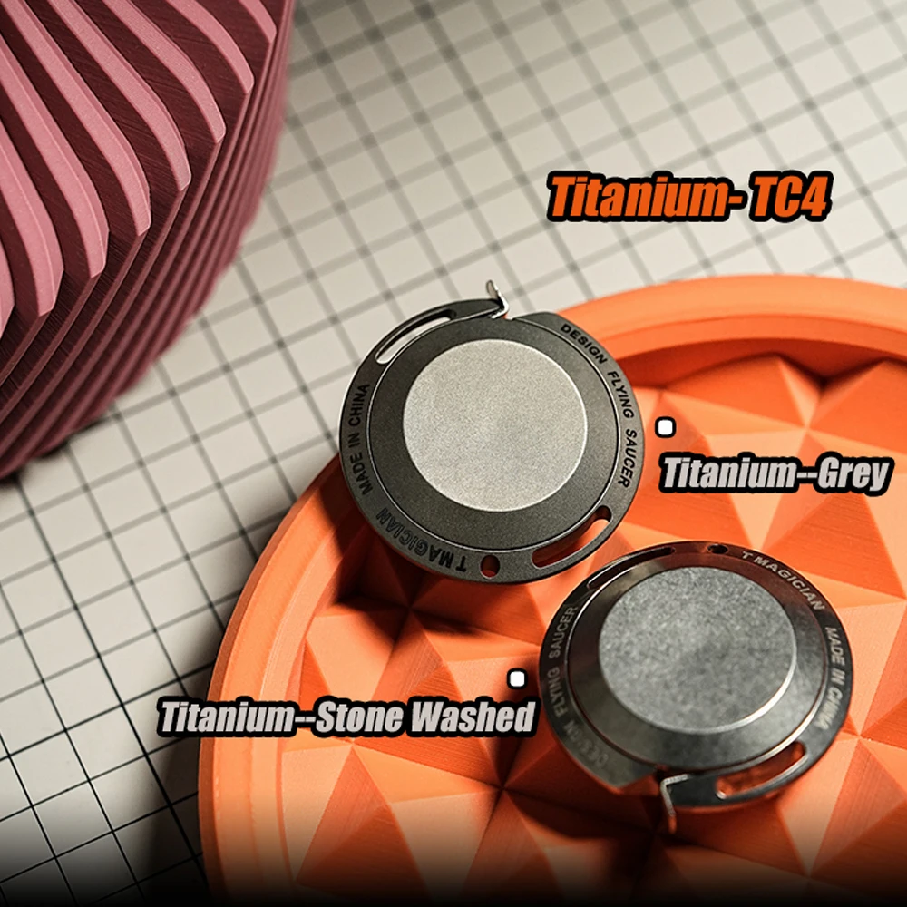 Mini 2M Soft Tape Measure Keychain - Titanium Design