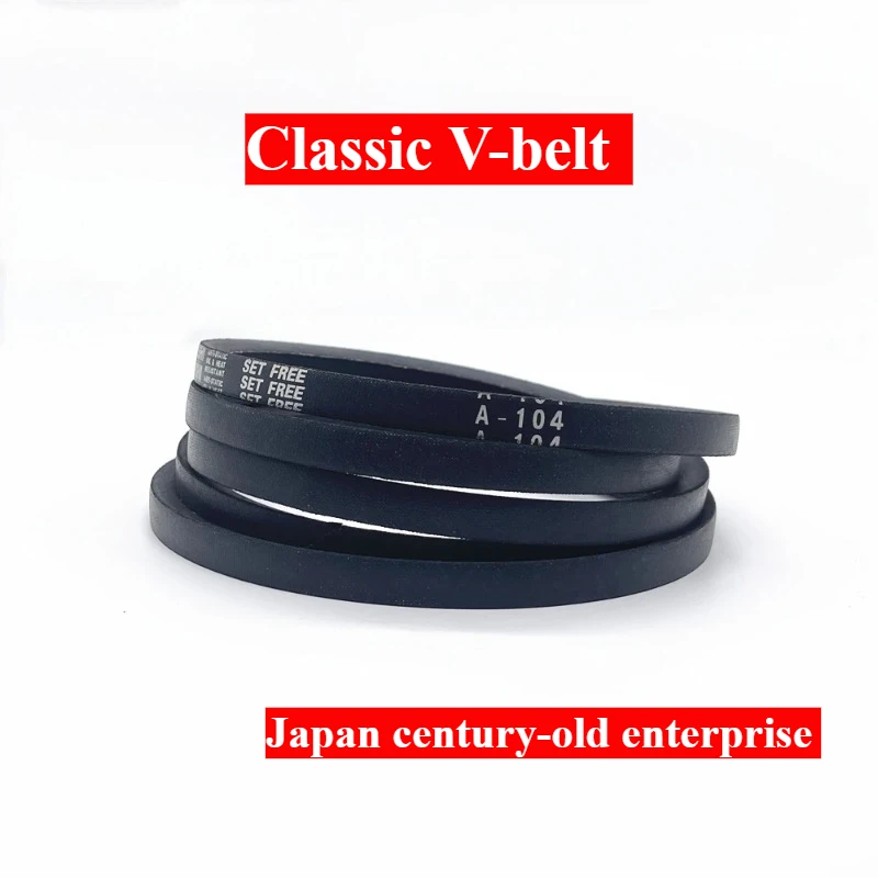 

A-109 A-110 A-111 A-112 A-113 V-ремень, силовая трансмиссия, сверхмощная упаковка, японский приводной ремень A109 A110 A111 A112 A113