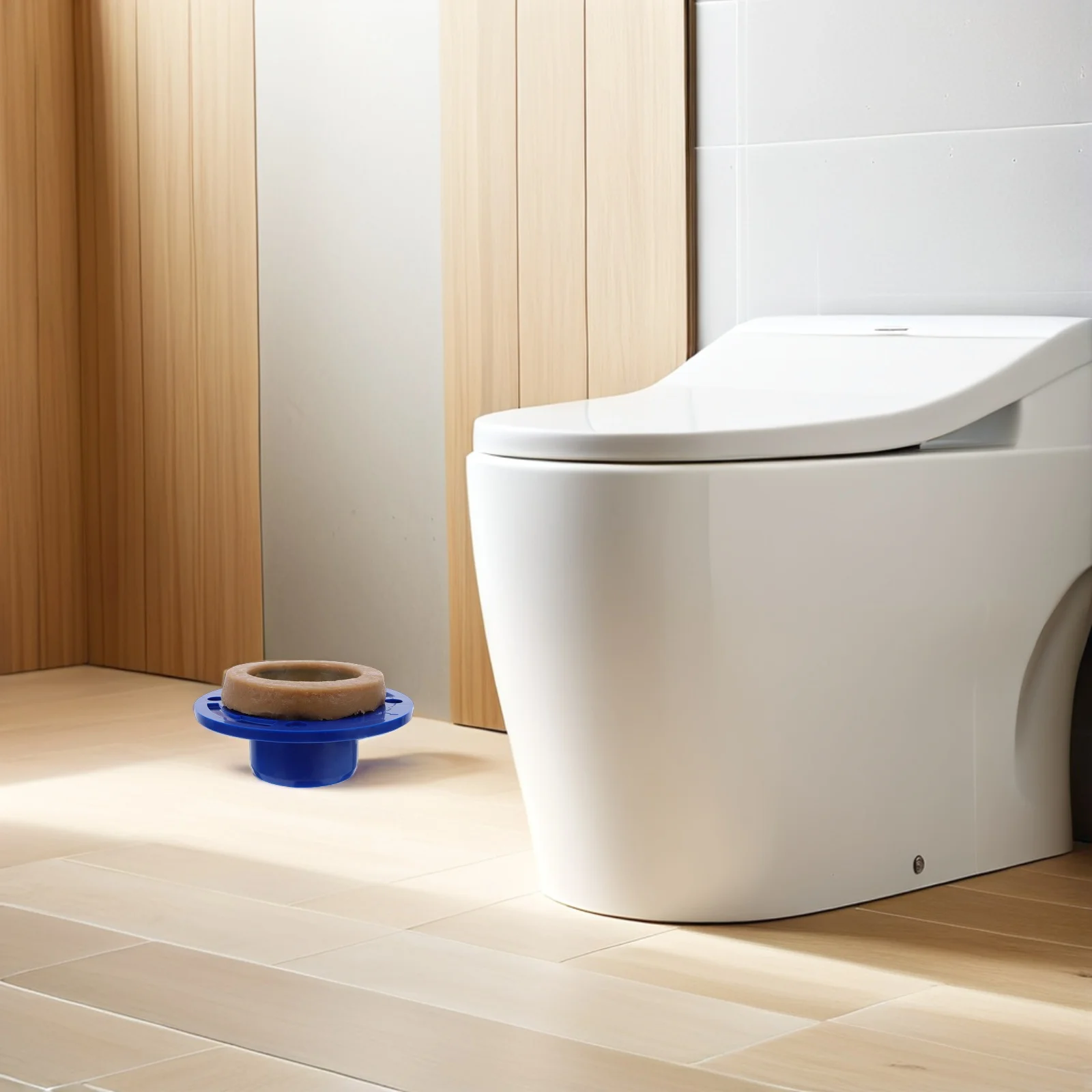 

Flange Kit Wax Ring Universal Bowl Gasket Seal Leakproof Odor-Resistant Toilet Repair Installation Set Bathroom Toilet Flange