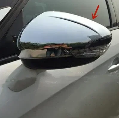 For Citroen C4L 2013-2019High-quality ABS Chrome rearview mirror decoration cover anti-rub protection car accessories