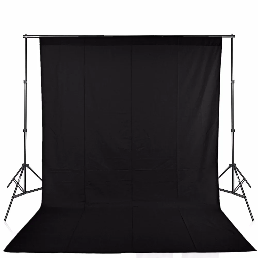 Fondos de fotografía de muselina de algodón verde/Blanco/Negro/gris, tela de fondo para fotografía, accesorios para sesión de fotos