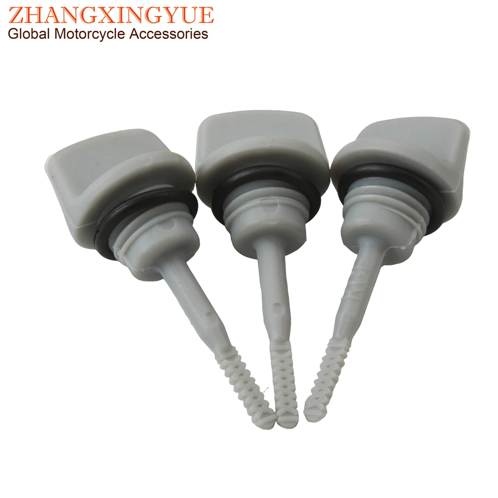 3pc Scooter Gauge Oil Level For Honda Sh125 Sh150 PS125 PS150 FES125 FES150 Panthen 125cc 150cc 15651-KRJ-900 15651-KGF-910