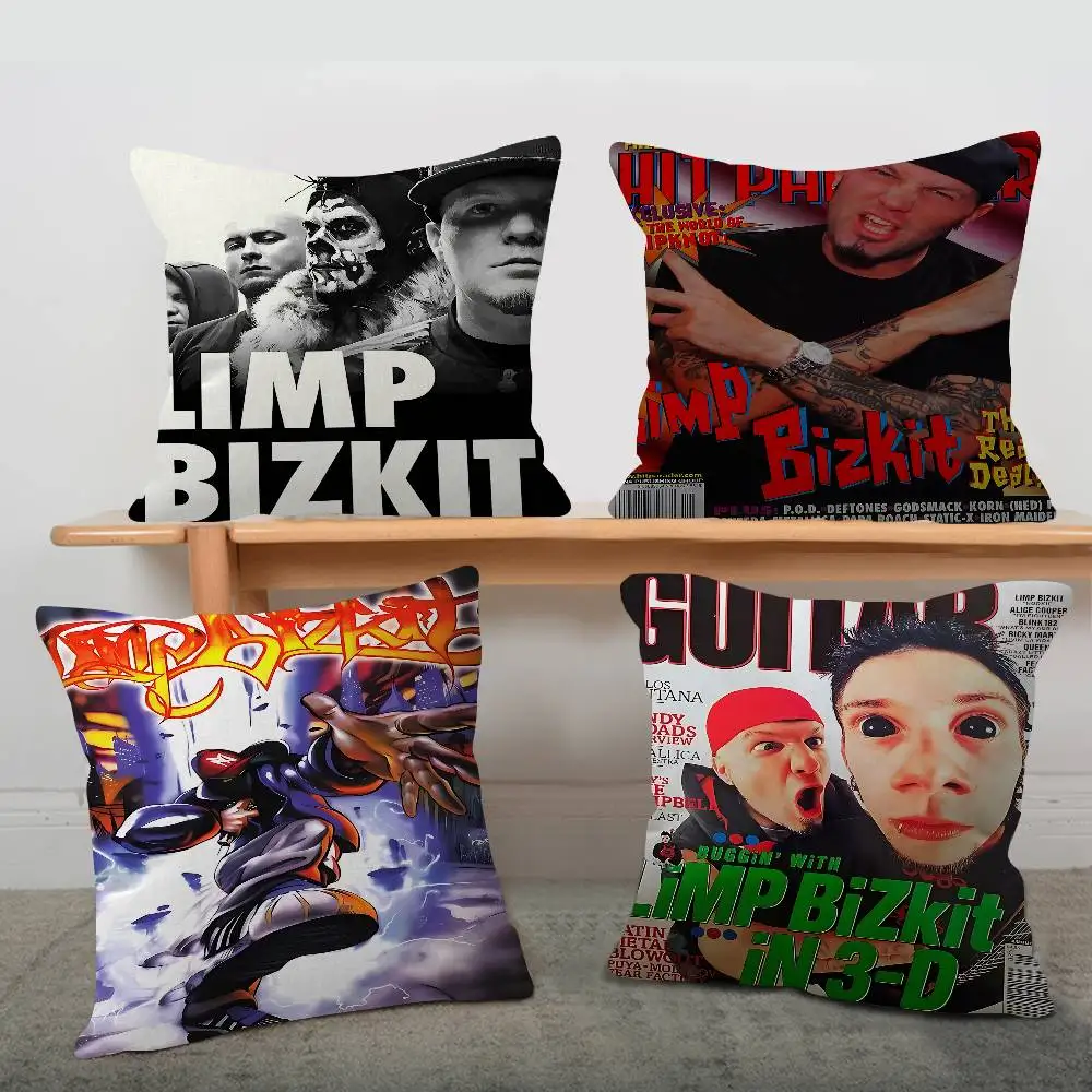 

L-Limp Band Bizkit Personalized Picture Text Home Decorative Pillows Household Gifts 45x45cm