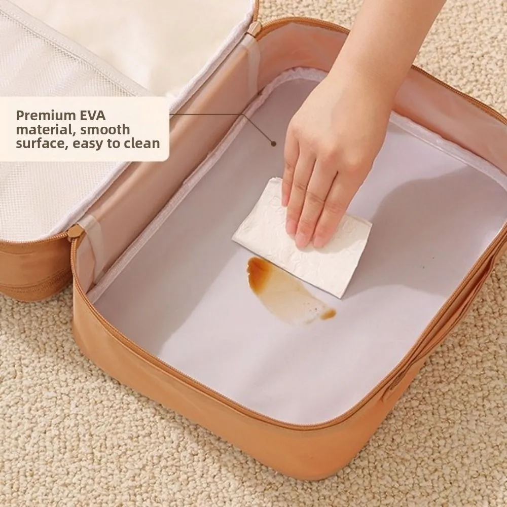 

Handheld Travel Shoe Bag Large Capacity Mildew-proof Shoes Storage Bag Dustproof with Zipper Suitcase Organizer Shoe Box