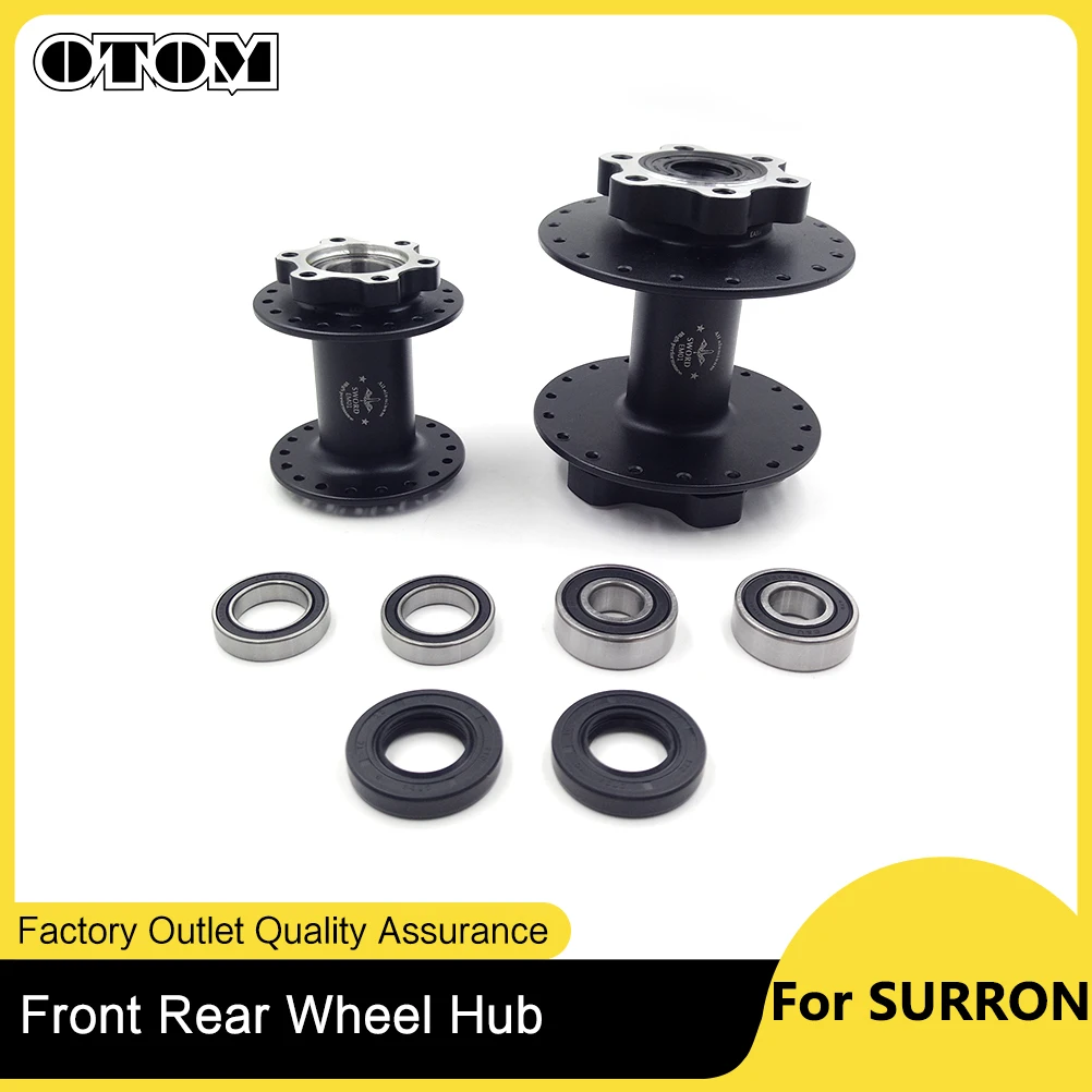 

OTOM Motorcycle Front & Rear Wheel Hub For Surron SUR-RON Light Bee X S Electric Off-road Vehicle Accessories Tire Parts
