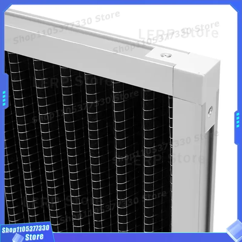 Custom HVAC Flat Activated Carbon Air Filter Pleated Mesh Deodorizing Medical Air Purifier Wholesale Replacement Part for