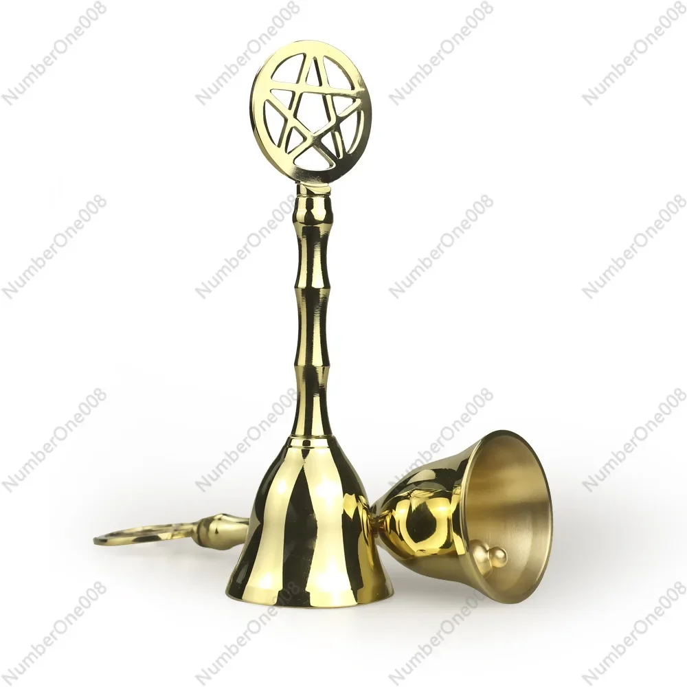 Rattle Metal Altar Bell Ceremony Ornament Restaurant Bell Call Reminder Bell Foreign Trade