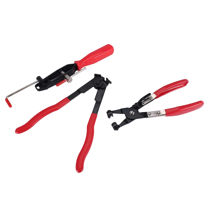 

3 шт. Cv шарнирный зажим для багажника, плоскогубцы, набор ручных инструментов для обвязки автомобиля, набор многофункциональных с шлангом охлаждающей жидкости, хомуты для топливного шланга, инструменты-A