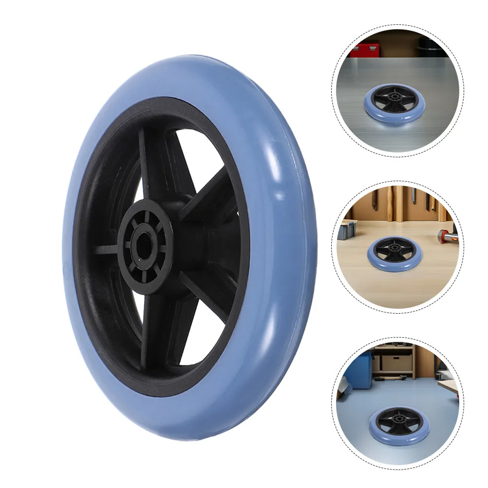 

4pcs Replacement Front Wheel For Wheelchair Rollator Universal Caster 360° Swivel Durable Shock Absorbing Easy Install