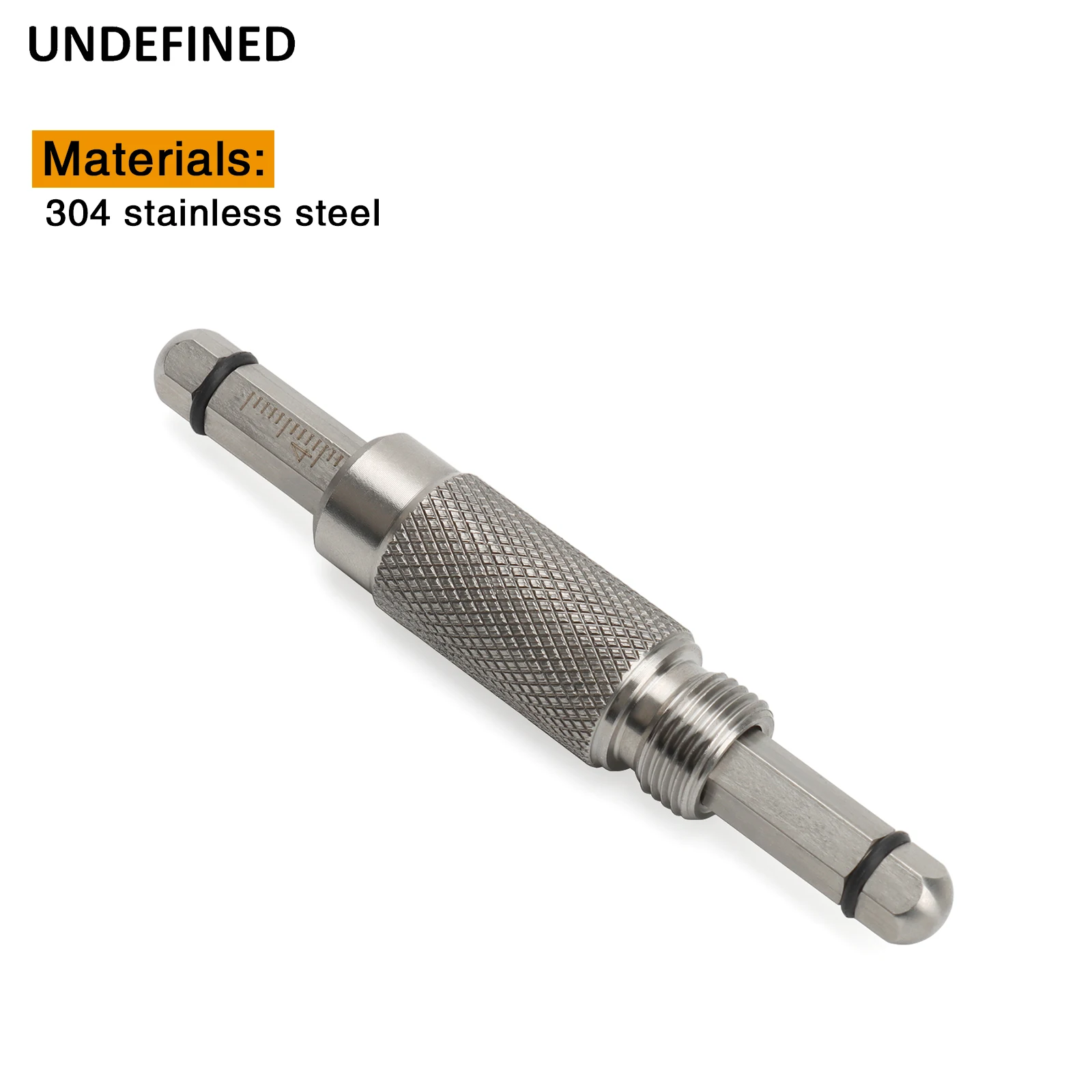 304 Stainless Steel Top Dead Center TDC Timing Gauge Tool Kit Fit For 14MM Spark Plug Holes Motorcycle Accessories