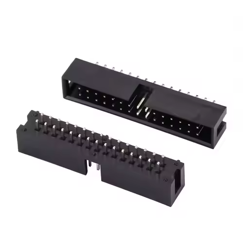 FC 6/8/10/12/14/16/18/20/24/26/30/34/40/50/60/64Pin 2.54mm Pitch Female IDC Socket Connector Ribbon Cable DC3 Header Male Socket - Image 9