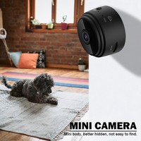 WiFi Mini Camera HD 1080p Surveillance Camera Night Vision USB Rechargeable Remote Viewing Strong Magnetic for Infants and Pets