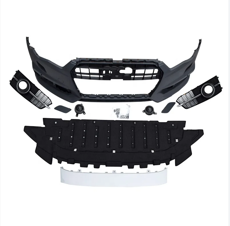 Front bumper S line 6 C7.5  for audis A6 S6 C7.5 Bumper with Grill for audis Car Bodykit 2015 - 2018