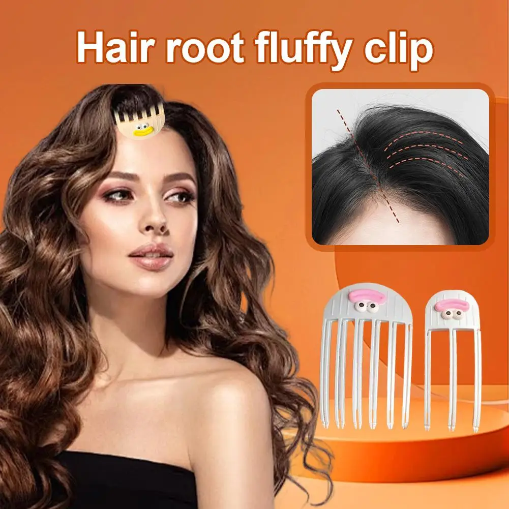 مضحك رقيق دبوس الشعر الشباك الانفجارات مقاطع جذور الشعر تكثيف مقاطع الشعر النساء الشباك مشبك ثابت تصفيف الشعر أداة