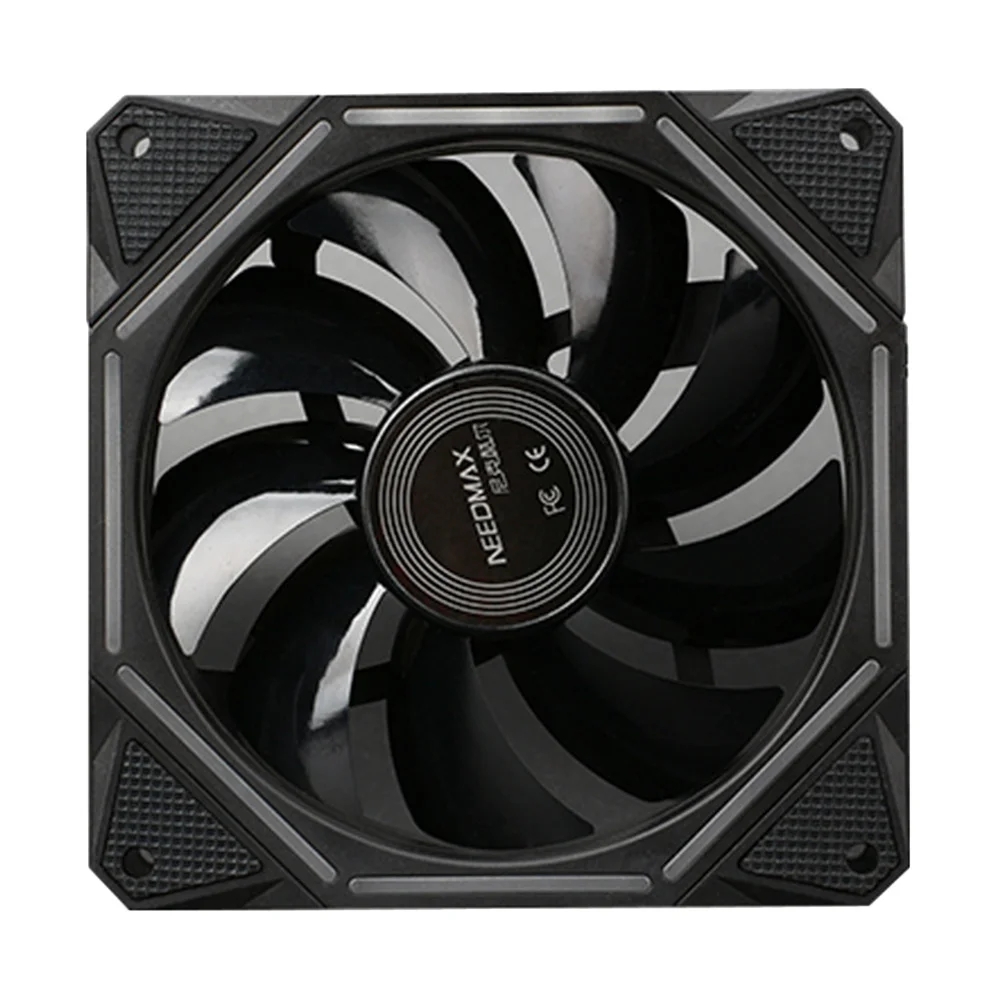 

Computer Cooling Fan 12cm Argb 9-Blade Aerodynamic Desktop Radiator High Airflow Cooling Fan for Computer Cooler Synchronization