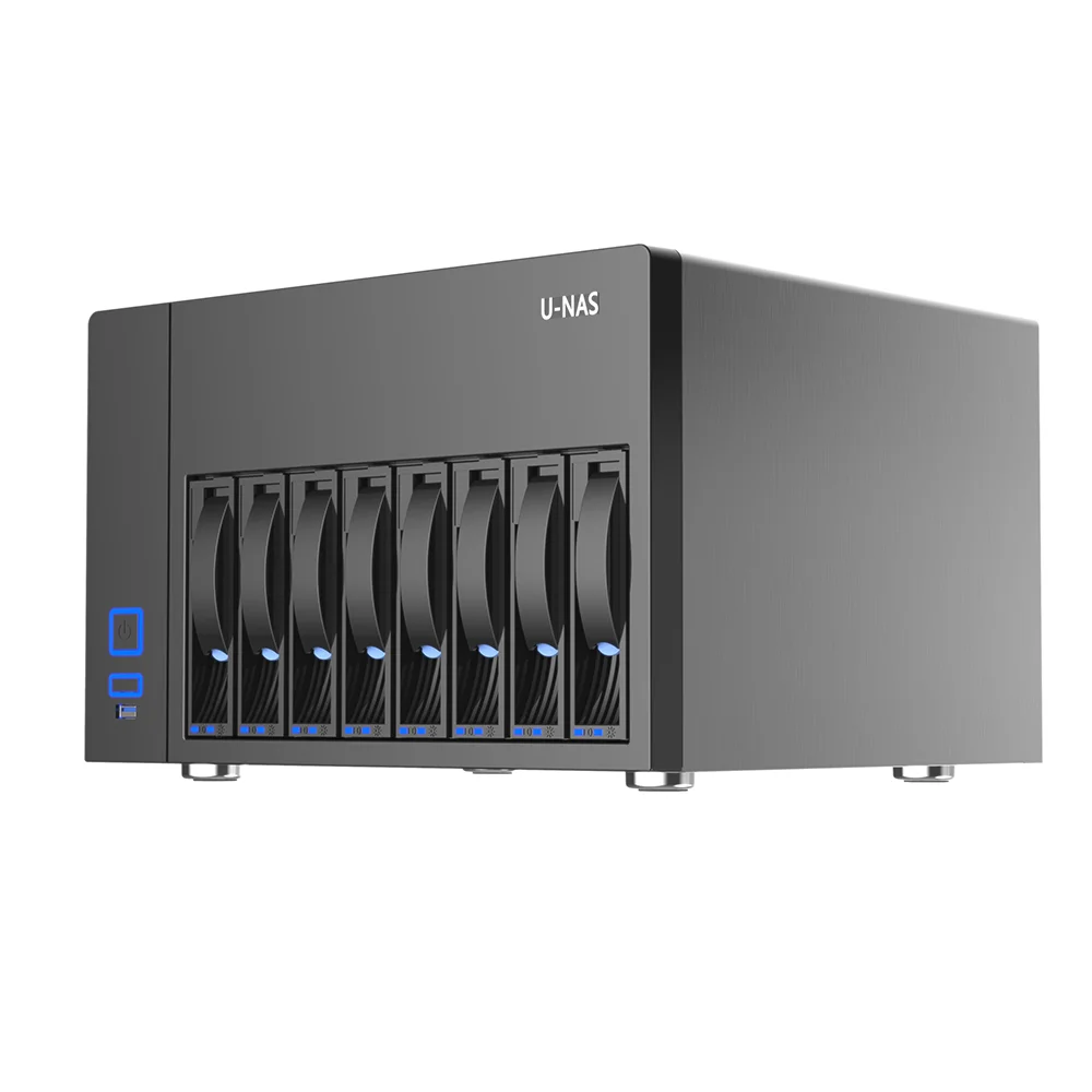 Wanyou NSC-810A U-NAS Le Chassis DIY Idéal pour un Serveur NAS Personnalisé en 2024