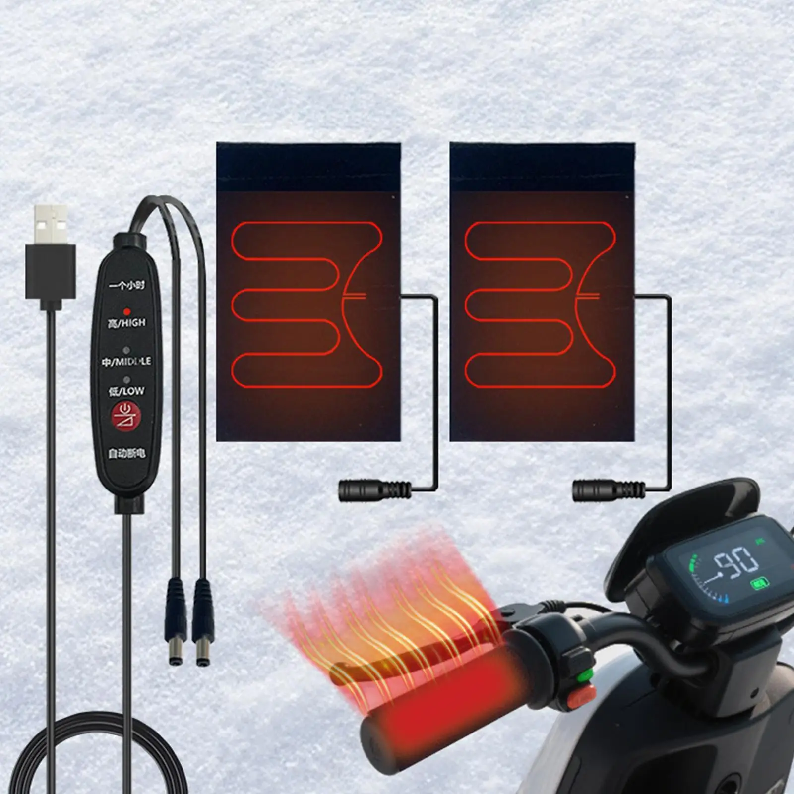 Housse de poignée chauffante 5 - Motorcycle Gear Protection Levels avis et prix