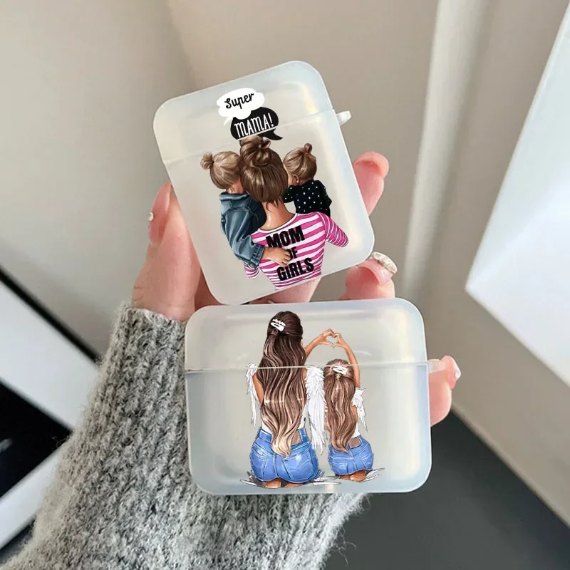 

Super Mama Children Wireless Earphone Case For Airpods 4th 3rd 2 Pro Covers for Airpod 2 3 1 Protective Accessorie Shell Fundas