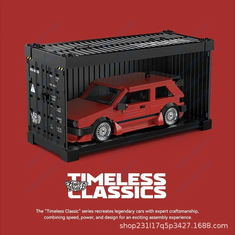 جديد PB8839 MK2 479 قطعة نموذج سيارة لبنات البناء مع صندوق حاوية ألعاب الطوب لهدايا الأطفال #5