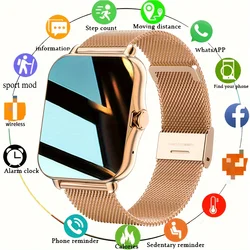 Nuevo reloj inteligente Bluetooth con llamada completamente táctil para mujer, reloj para parejas, reloj inteligente deportivo para dormir, regalo preferido para hombres y mujeres