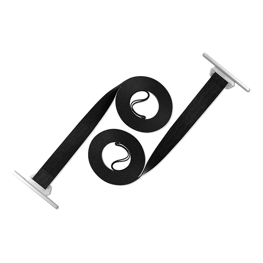 Stainless Steel 9.8FT RV Awning Pull Straps with Wide Nylon Webbing Designed to Prevent Tangling and Smooth Retraction