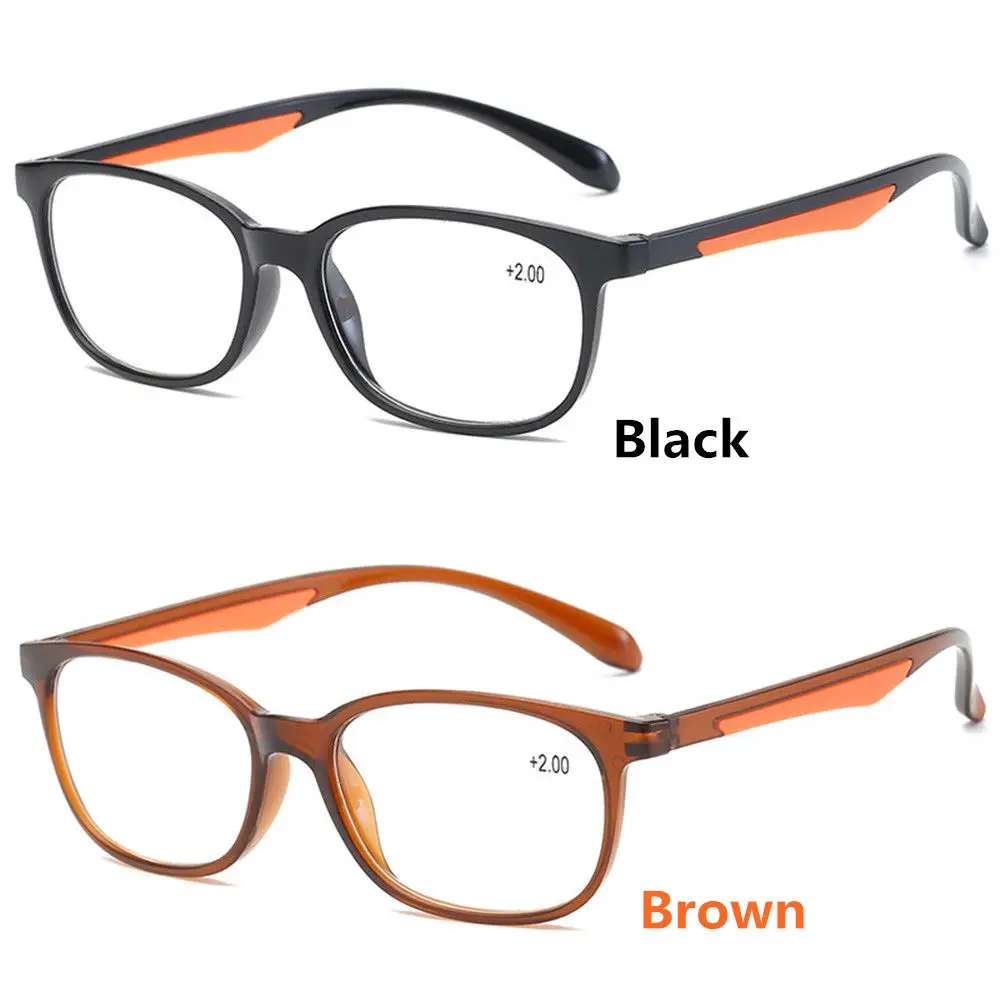 نظارات قراءة مريحة وأنيقة ومحمولة بإطار خفيف للغاية لحماية العين