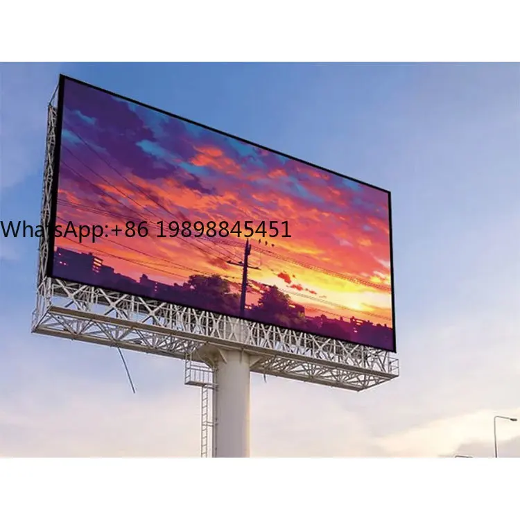 

P10 Outdoor Waterproof LED Display Screen Panel IP65 Rating for Animation Advertising