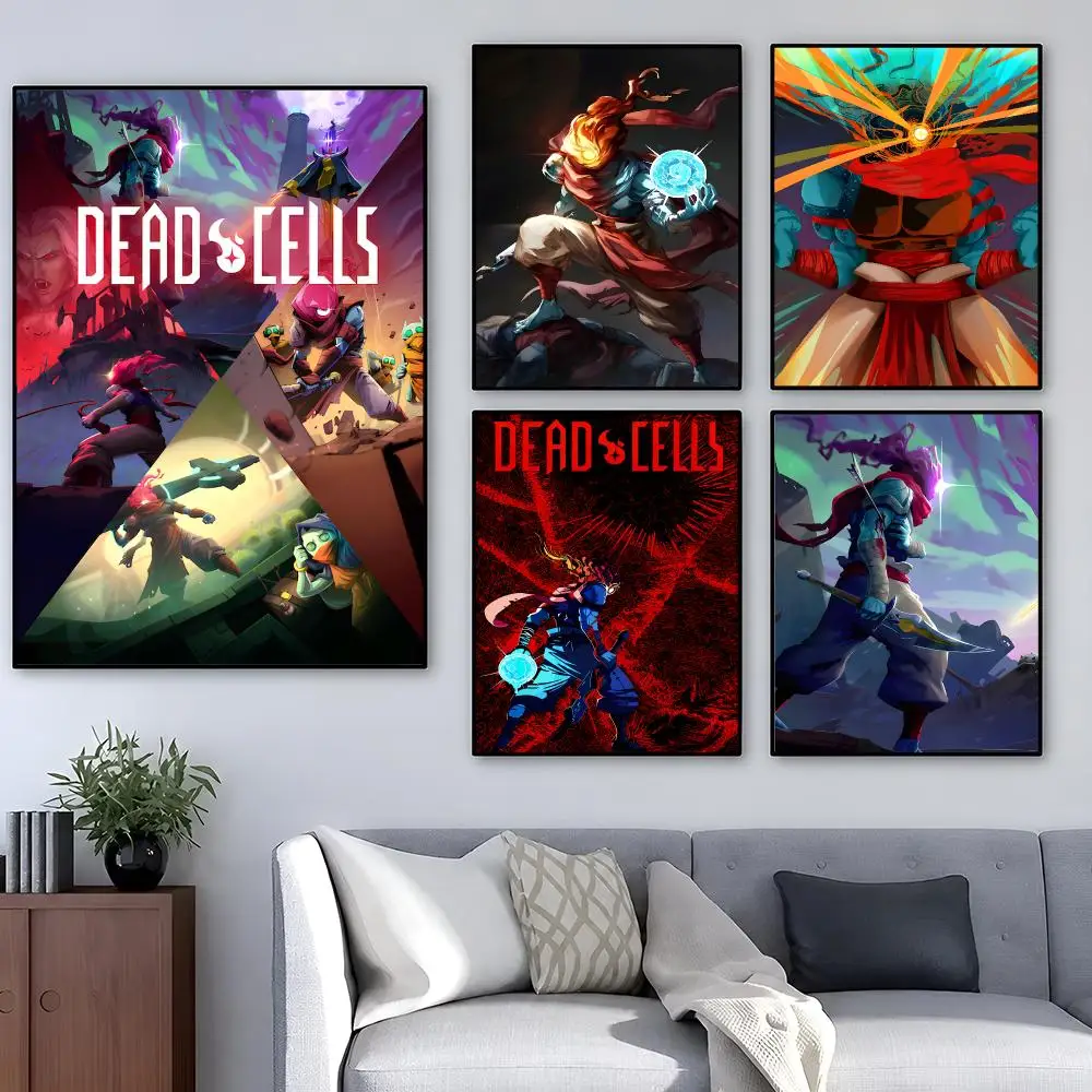 Game Dead Cells The Beheaded Poster Pop Wall Art PP Decorative Water-Resistant Print Apartment Dorm Office Room Decor Gift