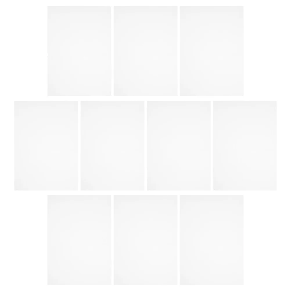 

20pcs Flame Retardant Plastic Sheet Clear A4 Size For Diy Craft Picture Frame Protective Cover Transparent Pvc Sheets