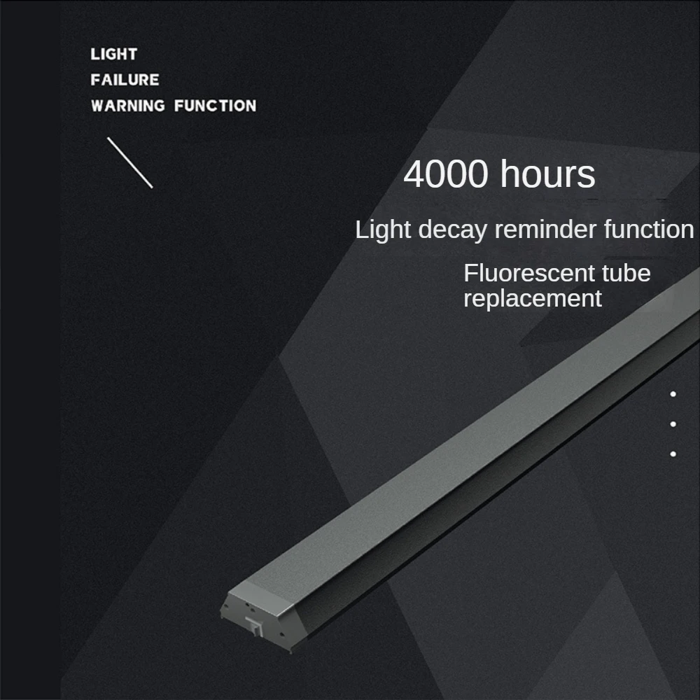 Luz LED de acuario para pecera, tubo de lámpara de Color para hornear con soportes, luz de día y luz de Luna, 2700k,6700K, 13000K, memoria de tiempo