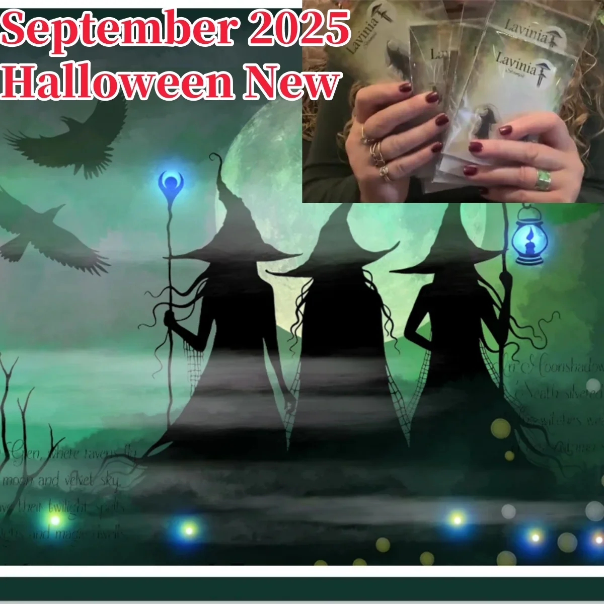 Coven of Curiosities واضح Stamps DIY بها بنفسك سجل القصاصات تنقش الحرفية ورقة بطاقة ألبوم الحرفية لوازم الديكور 2025 الخريف جديد