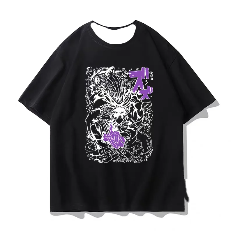 جديد Jujutsu Kaisen تي شيرت الصيف التجفيف السريع قصيرة الأكمام تي شيرت الرجال موضة أنيمي ثلاثية الأبعاد تي شيرت مطبوع فضفاض تي شيرت غير رسمي #3