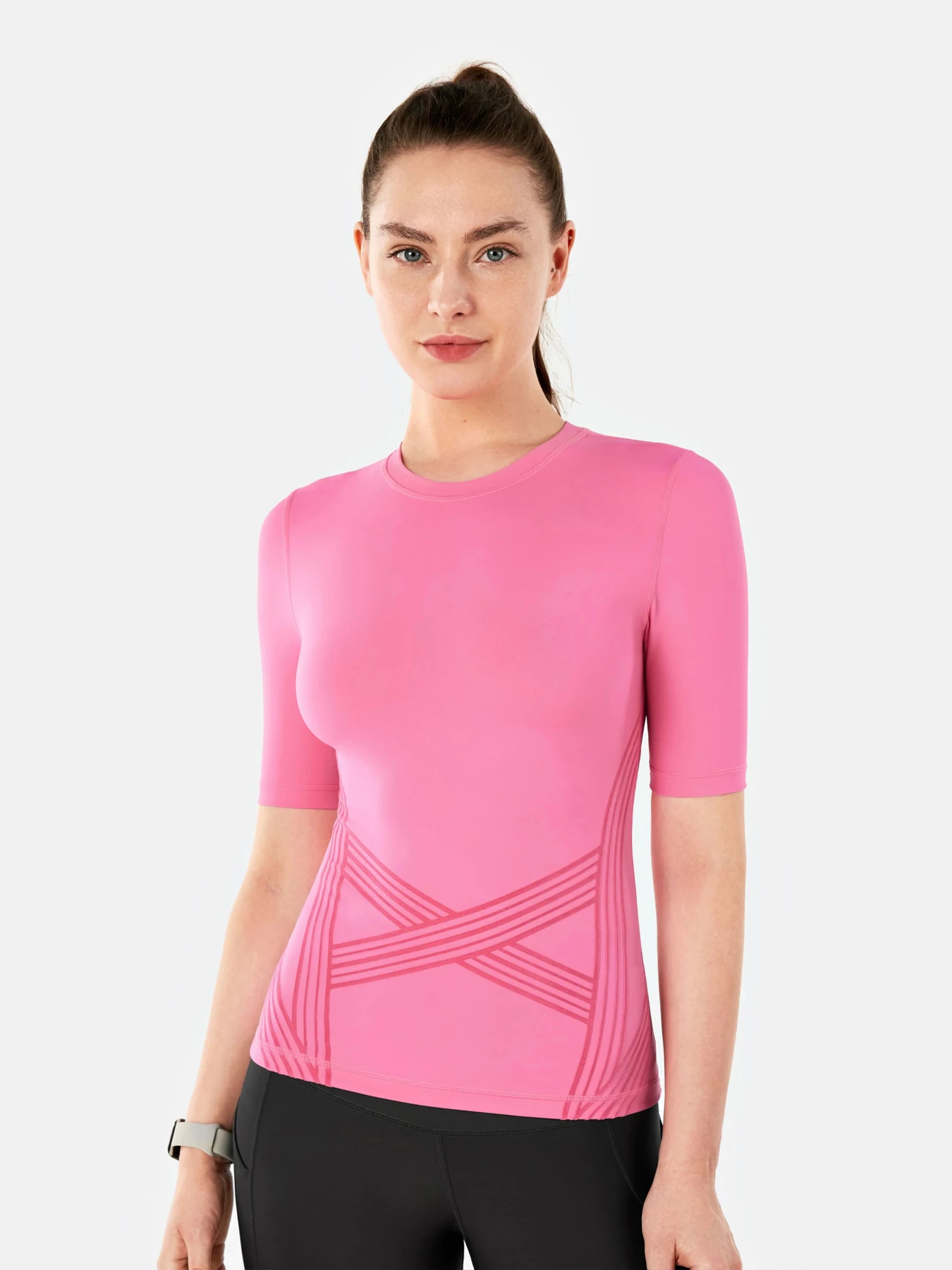 

Yoga Fitness Breathable Short Sleeve T-shirt