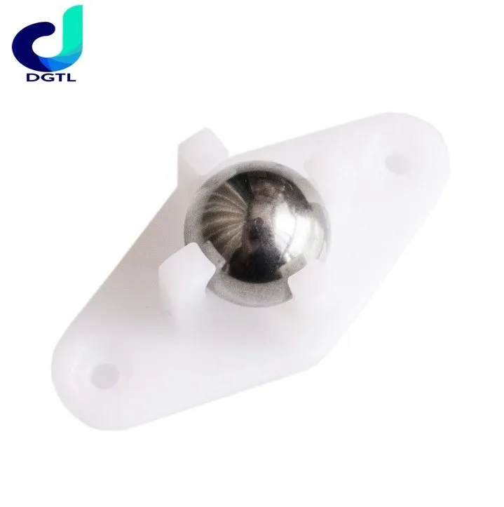 Vakum W420 Bola Baja Roda Universal 2 Roda untuk Sasis Mobil Pintar UNO Mata Banteng Nilon MBOT N20